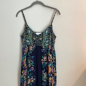 Anthropologie colorful jumpsuit size small